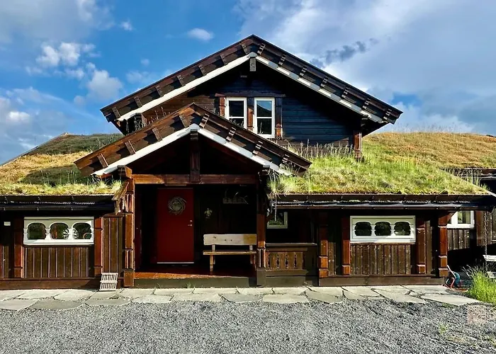 Indoor Hot Tub, Views & Nature, Cosy Family At Filefjell Tyinkrysset