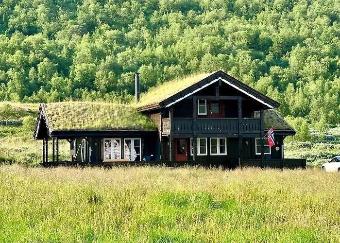 Indoor Hot Tub, Views & Nature, Cosy Family At Filefjell