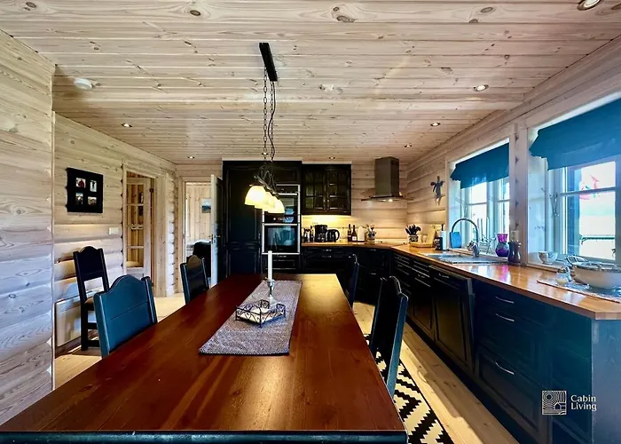 度假居 Indoor Hot Tub, Views & Nature, Cosy Family At Filefjell