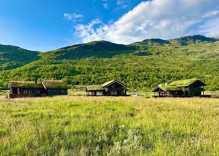 Indoor Hot Tub, Views & Nature, Cosy Family At Filefjell Tyinkrysset