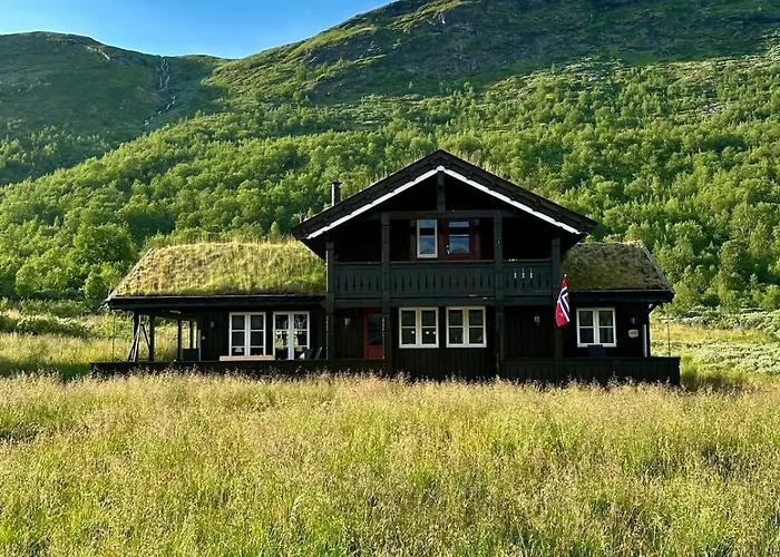 度假居 Indoor Hot Tub, Views & Nature, Cosy Family At Filefjell *